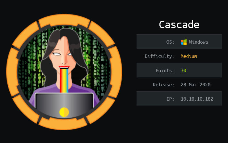 HackTheBox - Cascade