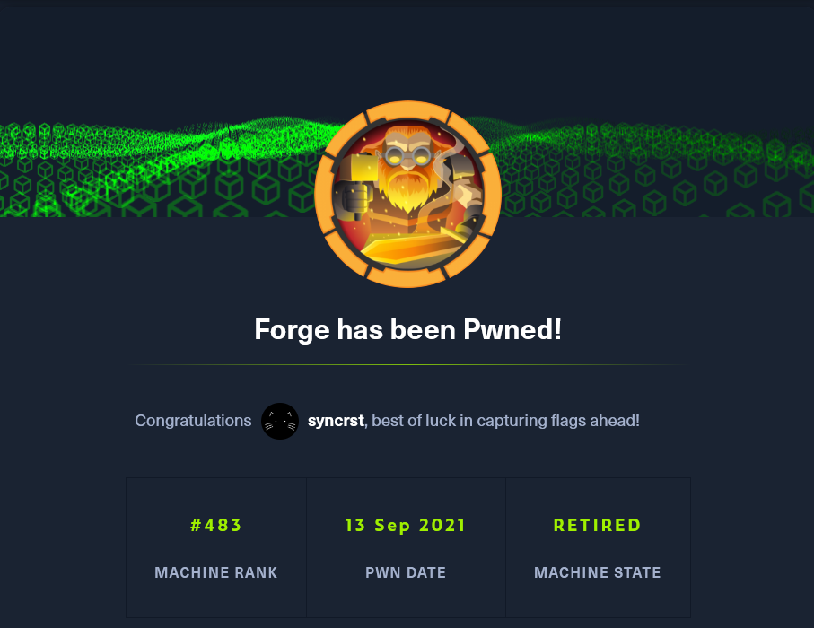 HackTheBox - Forge