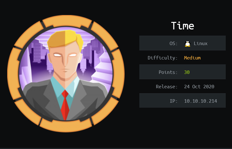 HackTheBox - Time